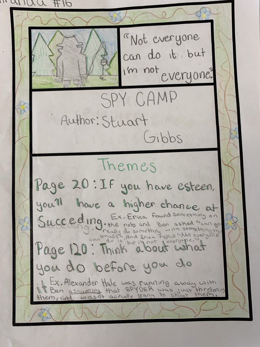 Heather Smith (@smith4learning) on Twitter photo Students completed a “One Pager’ after completing their books. Each student had a skill they were focused on and took notes as they read. Then they completed the One Pager to show what they learned as they read. <a href="/VaughnElemFISD/">Vaughn Elementary</a> Students completed a “One Pager’ after completing their books. Each student had a skill they were focused on and took notes as they read. Then they completed the One Pager to show what they learned as they read. <a href="/VaughnElemFISD/">Vaughn Elementary</a>
