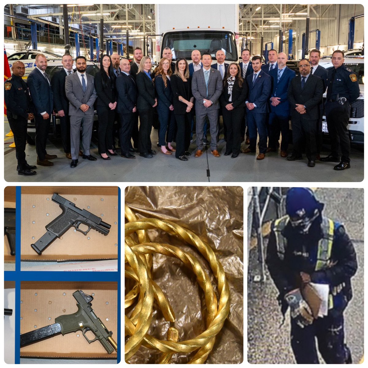 The largest gold theft in Canadian history. Reportedly the 6th largest in “world crime history”. Predictably, <a href="/PeelPolice/">Peel Regional Police</a> arrest and charge those responsible thanks to the quality of people in our service.