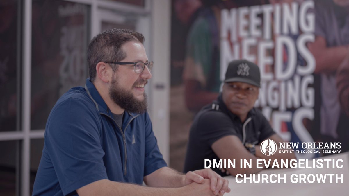 Are you interested in specializing in evangelistic church growth? Our Doctor of Ministry is a practical & accessible way to further your theological education. If you are interested or have any questions about our DMIN program, contact dmin@nobts.edu! nobts.edu/cme/default.ht…