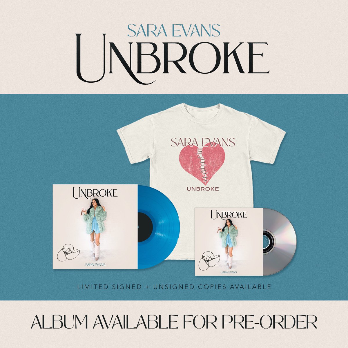 LIMITED SIGNED COPIES AVAILABLE 💙 Make sure to get your pre-orders in for my new album, Unbroke — out June 7th!! Pre-order/pre-save now at ffm.to/seunbroke