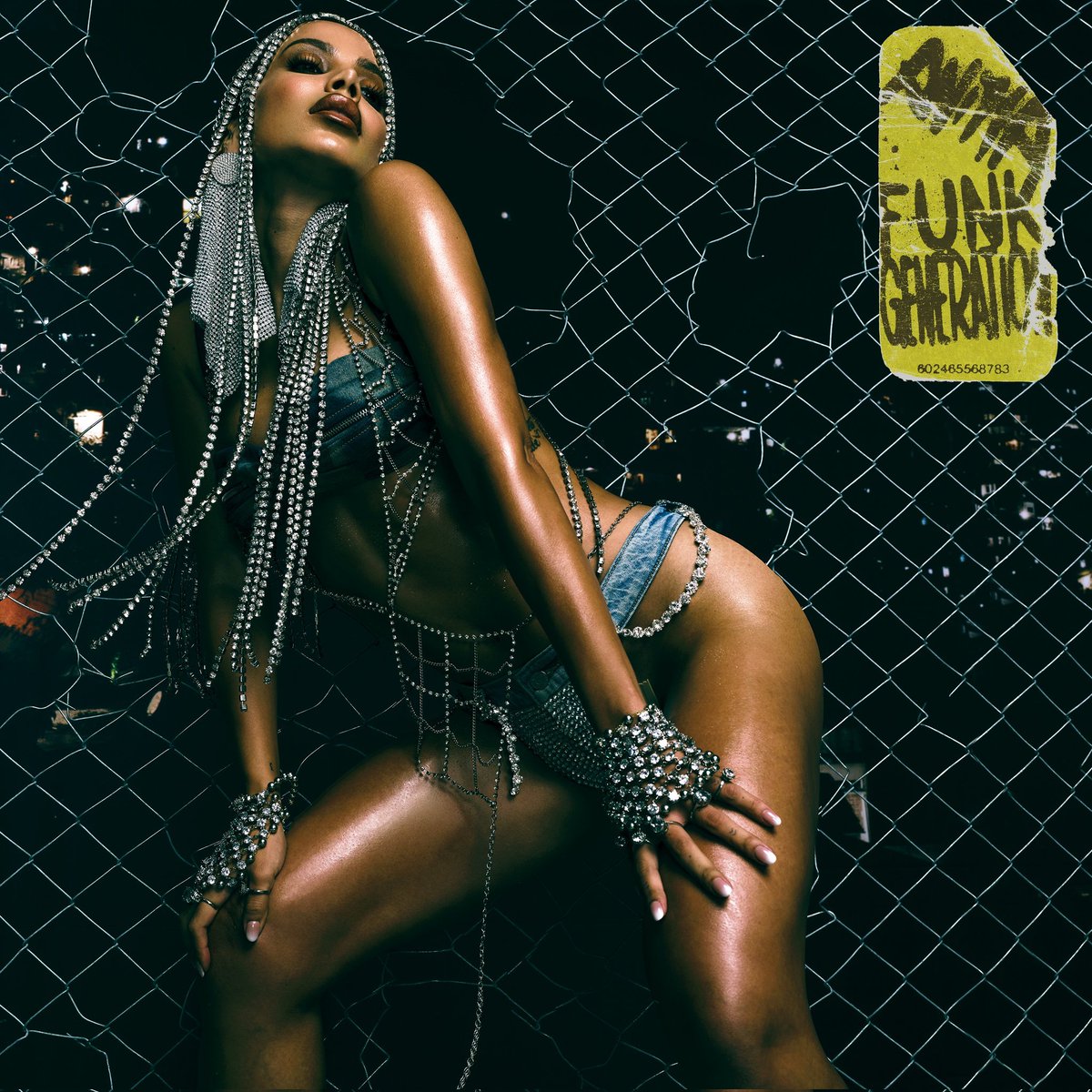 SERVIU! Capa do novo álbum de Anitta, 'Funk Generation'.