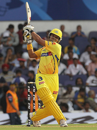 Fastest Run Chase by an IPL team 5.3 overs by MI 7.5 overs by PBKS 8 overs by SRH 8.1 overs by RCB 8.5 overs by DC 10 overs by KKR 13 overs by RR 13.3 overs by CSK* Suresh Raina top scored with 78* (39) when he helped CSK achieve its fastest run chase in IPL @ImRaina 💛