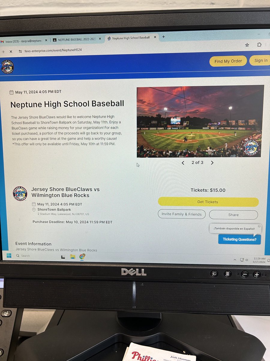 Neptune HS Baseball tweet media