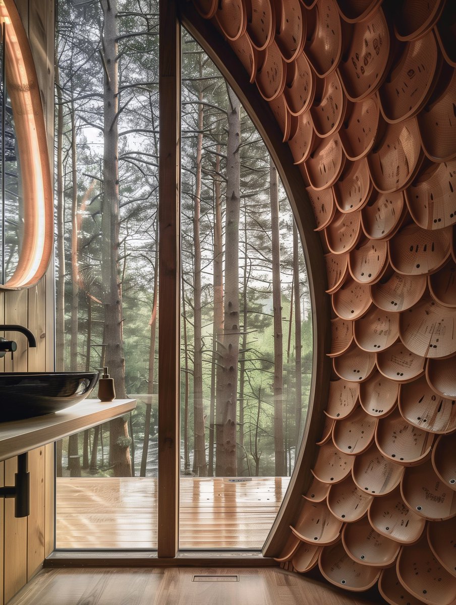 🦌🍁🦌 STROBILI, PINE CONES-SHAPED ECOLODGES FOR BUSHCRAFT by @VCALLEBAUT #sustainable #architecture #vincentcallebaut #vincentcallebautarchitectures