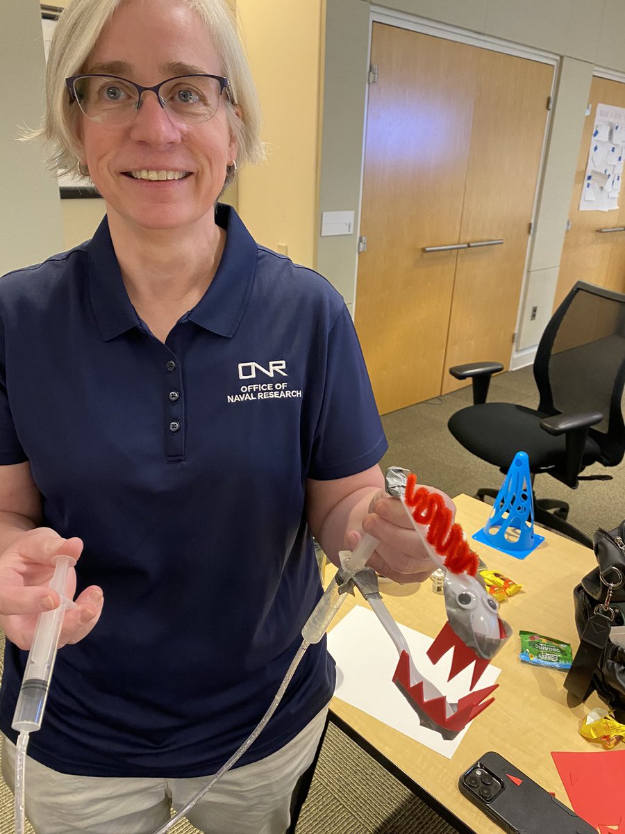Learning about all that <a href="/DoDstem/">DoDSTEM</a> and <a href="/USNavyResearch/">Office of Naval Research (ONR)</a> has to offer K-12 teachers, students, and the workforce from <a href="/rebecca_grella/">Rebecca Grella, PhD</a> and @pjjoslyn #Einsteinfellows23  
<a href="/NSWCCarderock/">NSWCCarderock</a>