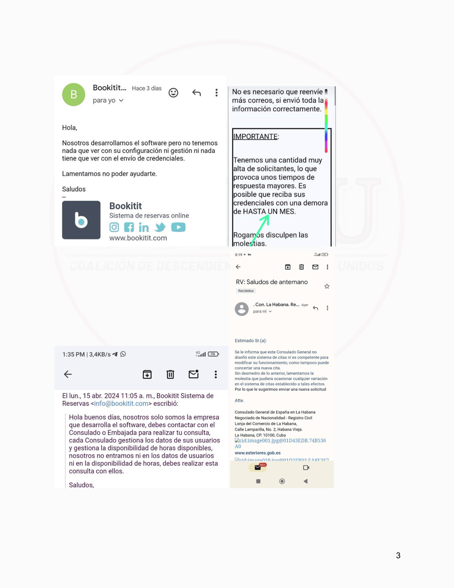 Llamamos la atención al <a href="/ConsEspLaHabana/">ConsEspLaHabana</a>  para una pronta solución a la dificultad de agendar citas. Es crucial abordar esta problemática y garantizar un acceso justo y equitativo al proceso. <a href="/MAECgob/">Ministerio de Asuntos Exteriores, UE y Cooperación</a> <a href="/avtorresp/">Ángel Víctor Torres Pérez</a> <a href="/felixbolanosg/">Félix Bolaños</a> <a href="/CGCEE_VIII/">Consejo General Ciudadanía Española en el Exterior</a> <a href="/NietoLey20_2022/">Nietos de Originariamente Español</a> <a href="/Ypp28794/">ppy2703</a> <a href="/espaexterior/">España Exterior</a>