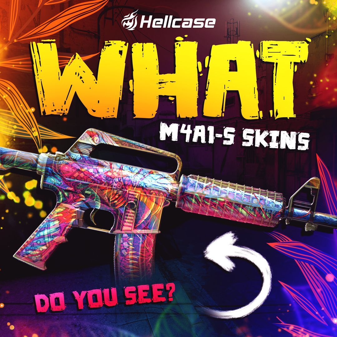 hellcase's tweet photo. Can you name all the skins layered on this M4A1-S?
Let us know in the comments down below!
#cs2 #cs2skins #cs2items #counterstrike2 https://t.co/OhFYtf7XdD