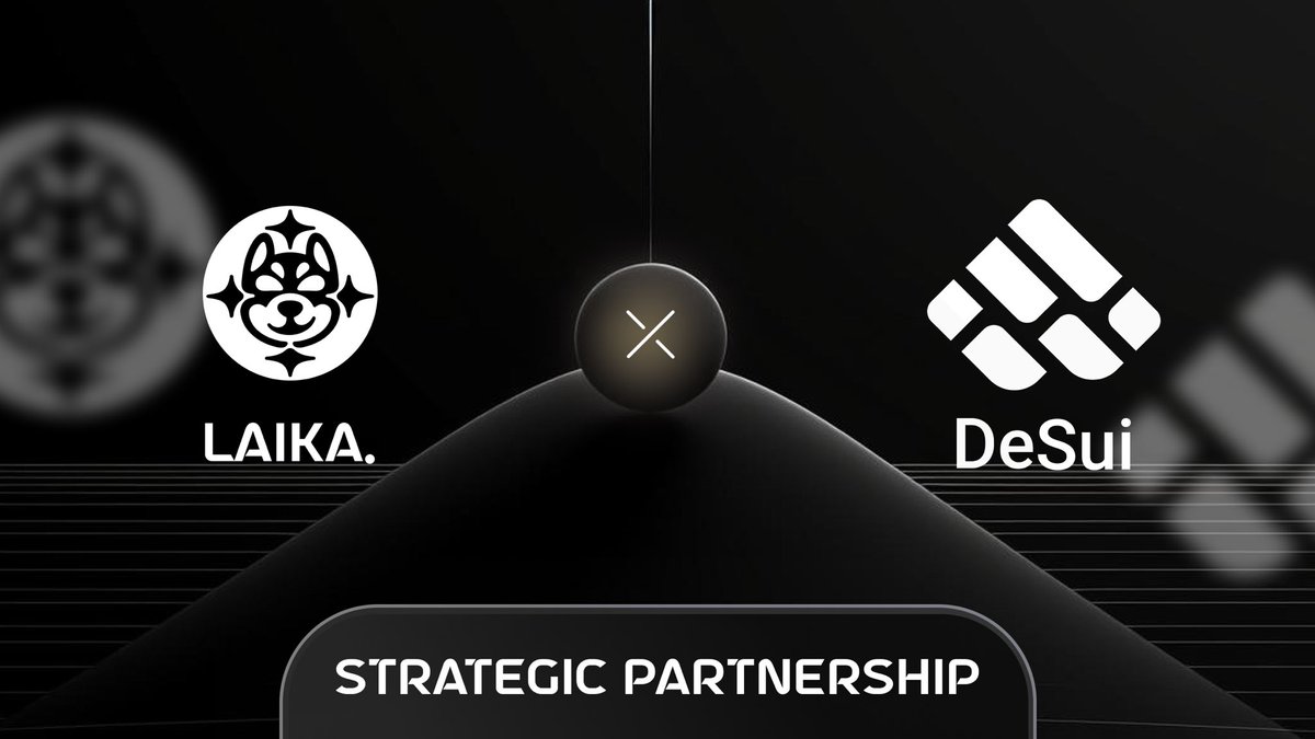 laika_org's tweet photo. LAIKA x Desui

📈💸 LAIKA has partnered with @DeSui_io, the fully decentralized hub for Web3 startups. This collaboration opens up a world of opportunities for LAIKA users. They can now dive into Desui Social for the latest news and vibrant interactions, while also enjoying enhanced visibility on Explore Space, akin to having their own Twitter account. 

Additionally, LAIKA users can earn crypto through quests and engagement on Desui's Event & Earn platform. Get ready to explore, earn, and connect with LAIKA and Desui in the dynamic realm of Web3!

#Woof #LaikaXDesui #LaikaPartnerships #Desui