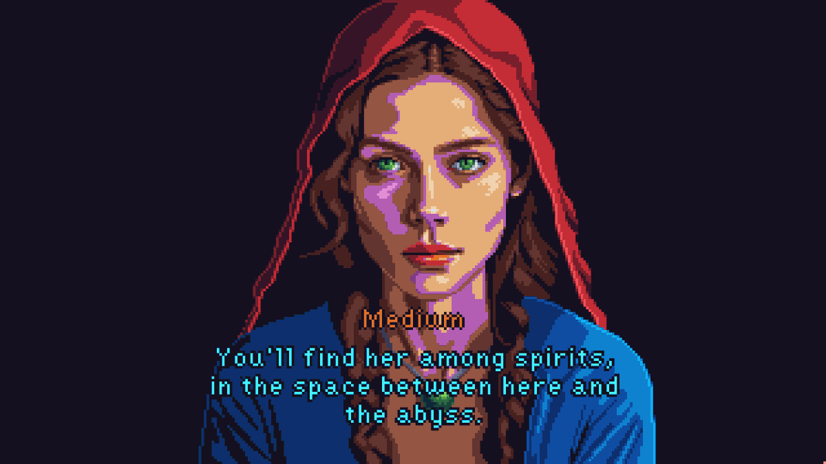 Cosmic_Void_'s tweet photo. Hey all, I'm working on Devil's Hideout, a point and click adventure horror about a devil cult and their diabolical plans. 

Now on Kickstarter! Back here 👇
https://t.co/SjtOywrnG4

#indiedevhour #kickstarter #indiegame #indiedev #horrorgame #pointandclick #adventuregame #retro https://t.co/Na72wzqnUf