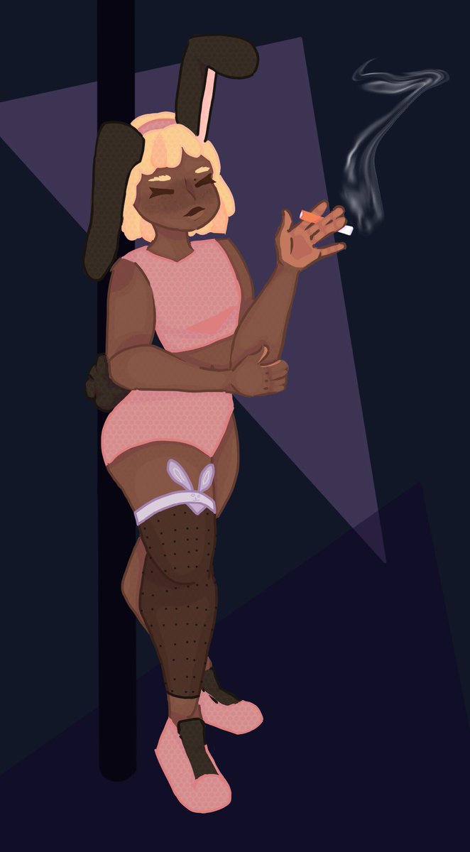 weird_pidgeon's tweet photo. #bunnygirl #bun #Procreate #digitalartwork https://t.co/A4OHCVgE6L