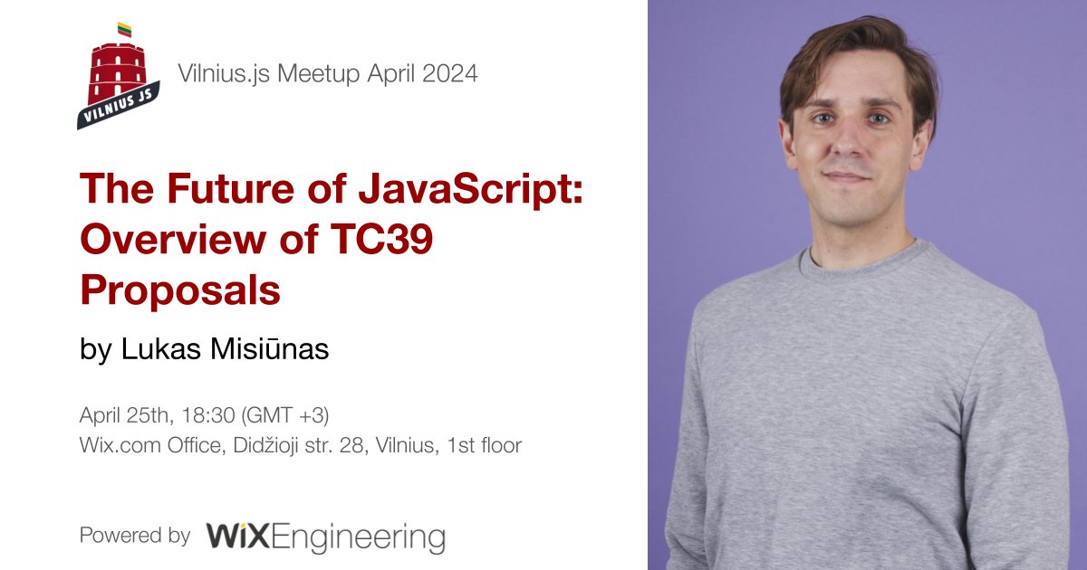 VilniusJS tweet media