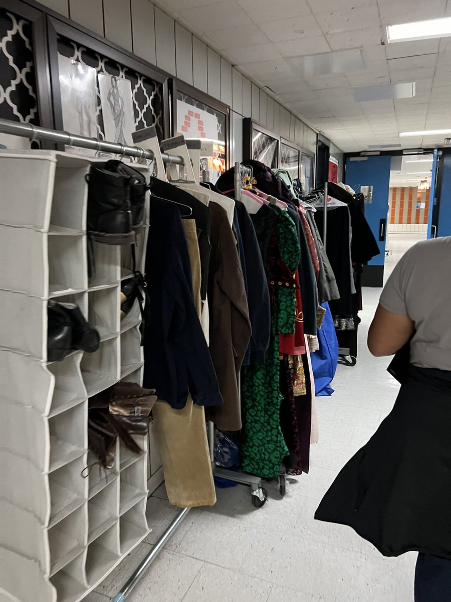 Rwjhtheatre's tweet photo. The “Fame” LaGuardia High School preparing for the spring production of “These Shining Lives” #msa2024 #Exceedthevision https://t.co/5oKoMJhG50