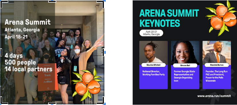 DecideonDesai's tweet photo. Can't wait to learn from the incredible Georgians at #ArenaSummit! Their strategies are setting the bar high, and I'm ready to soak up every bit of knowledge they're serving. Bring on the insights! 🌟🍑 https://t.co/lxGlyrUhjy