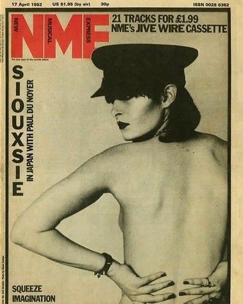 Siouxsie Sioux on the Cover of the NME
On this day in 1982