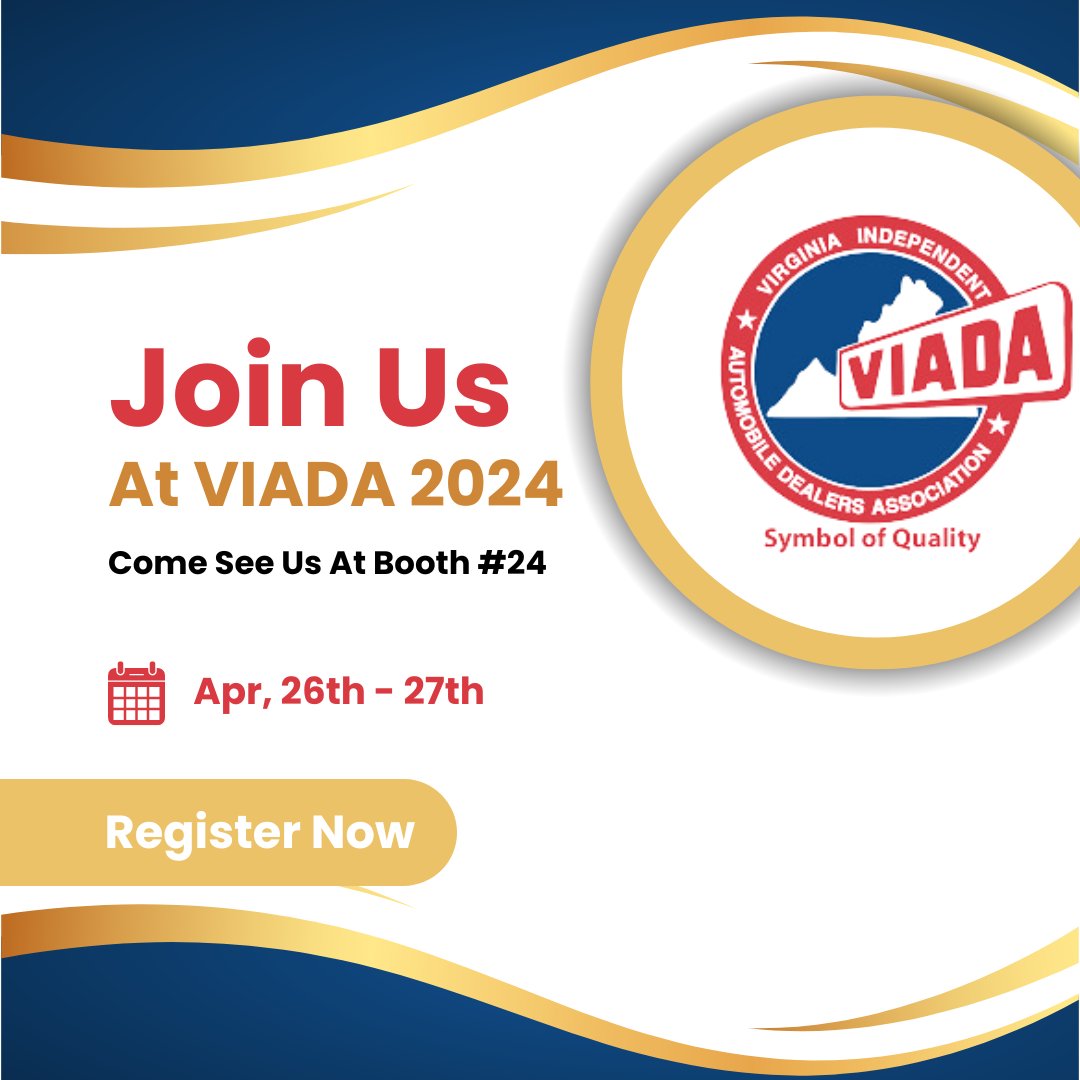 Come see us at VIADA! 📣 We're thrilled to invite you to the exciting Dealer Event next week hosted by @viada1960 in Richmond, VA. Come see us at booth #24! 🎊Network with industry leaders, share insights, and gain valuable knowledge to take your business to new heights!