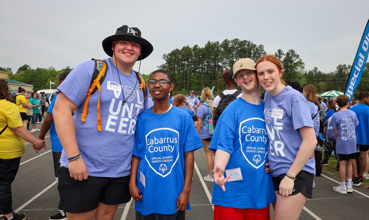 Our athletes are extraordinary! 🌟 It was the perfect day to kick off The Special Olympics Cabarrus County Spring Games! Here are a few highlights of our athletes, dedicated volunteers, family, friends, and community! 🎉🥇🫶