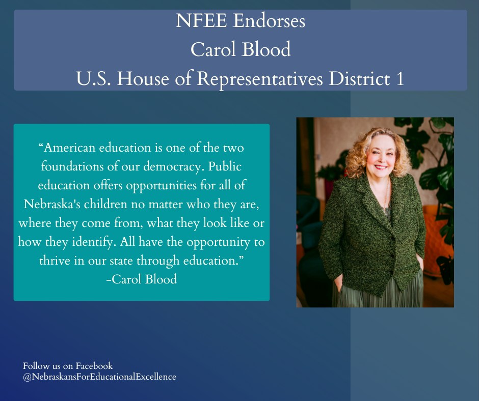 senatorblood's tweet photo. An educated Nebraska is a better Nebraska. https://t.co/jm5zGxSPfo