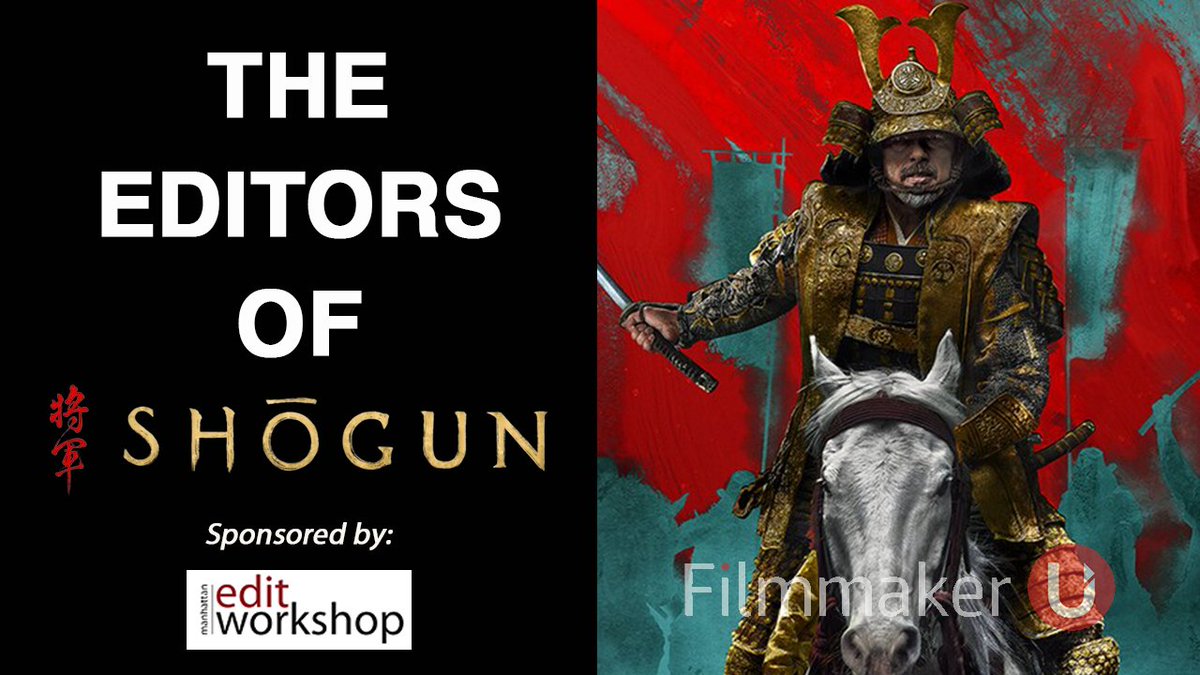 Meet the Editors of "Shōgun" on Film U at 2PM ET!
In this ep we talk with Maria &amp; Aika about their work on "Shōgun", the series from the pilot and on, dialog scenes, the culture and tradition, overcoming language barriers &amp; more!

Watch on YouTube youtu.be/8f3vYlI_9NQ