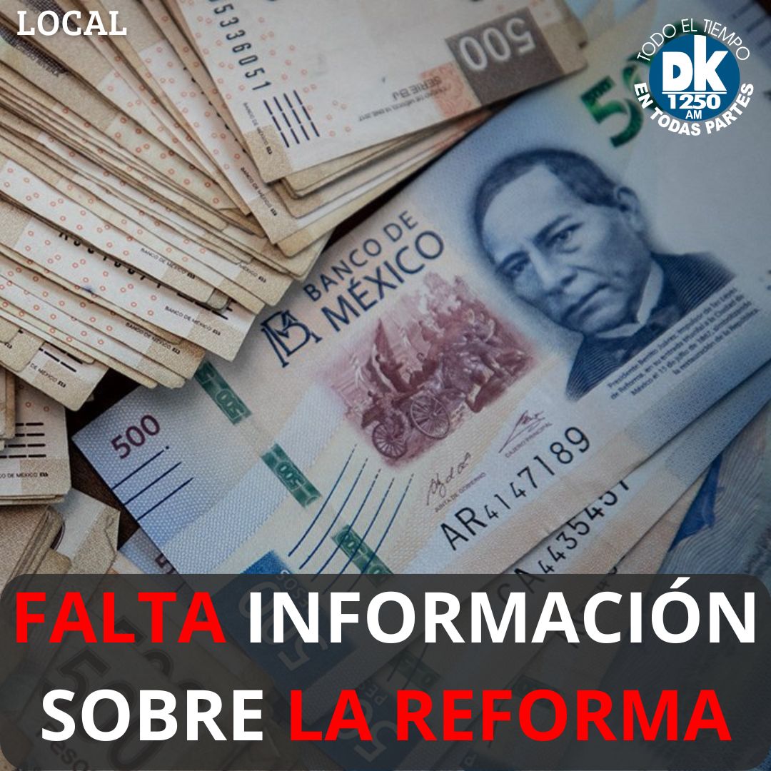 #Local 📌 Falta información sobre la reforma de pensiones: 𝐂𝐀𝐍𝐀𝐂𝐎. 💵 💷 💶 ✍️ @25fernandaC 📄 dk1250.mx/2024/04/17/fal…