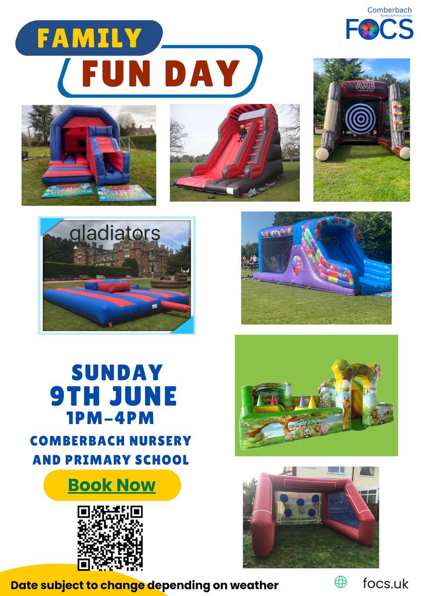 Tickets are now live! Come along and join the inflatable fun!🏰🎈
trybooking.com/uk/DIVQ