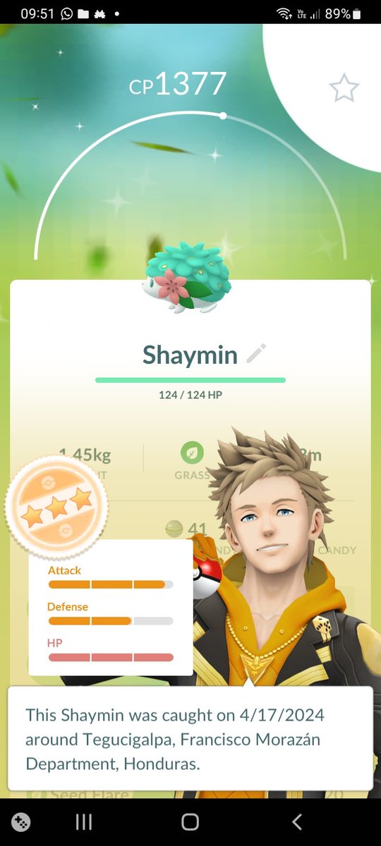 AlUzumaki's tweet image. FINALLY!!!✨🌺
3,000 Years later...🥲🤡🤩😶‍🌫
#MasterResearch #ShinyShaymin
#Shaymin 
#PokemonGo #SinnohTour #PokemonScarletViolet #PokemonDay #PokemonGOTour #ShinyPokemon #PoGo #PokemonGOTour2024 #PokemonGOApp #GoFest2024 #Paldea #Sinnoh