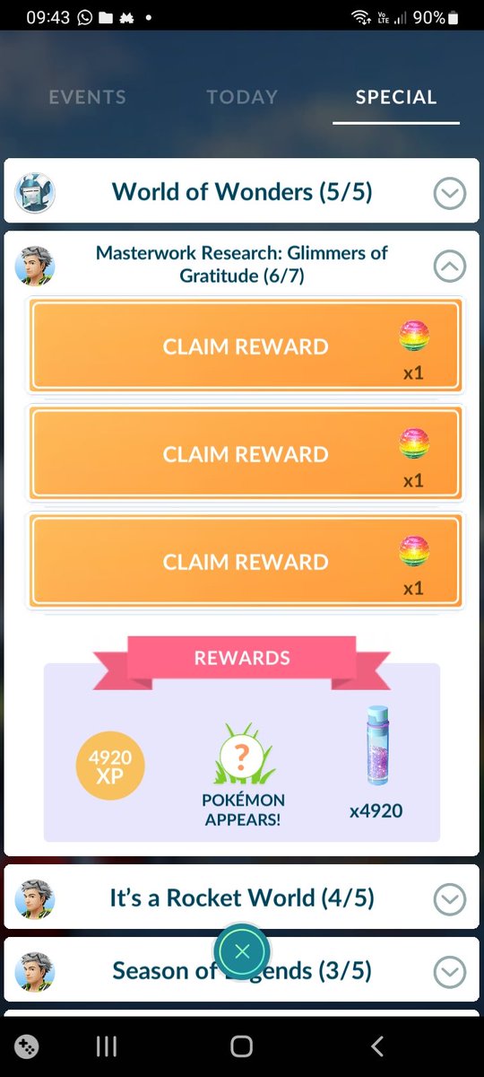 AlUzumaki's tweet image. FINALLY!!!✨🌺
3,000 Years later...🥲🤡🤩😶‍🌫
#MasterResearch #ShinyShaymin
#Shaymin 
#PokemonGo #SinnohTour #PokemonScarletViolet #PokemonDay #PokemonGOTour #ShinyPokemon #PoGo #PokemonGOTour2024 #PokemonGOApp #GoFest2024 #Paldea #Sinnoh