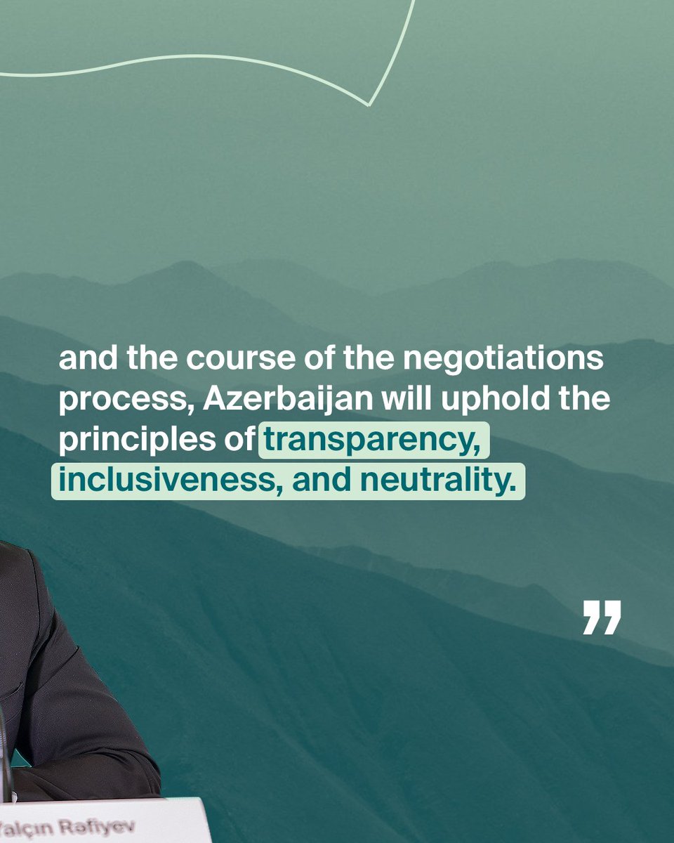 During #COP29Azerbaijan press conference in Baku, @YalchinRafiyev, Lead Negotiator, shared insights on our inclusive, neutral, and transparent approach as host nation for #COP29.