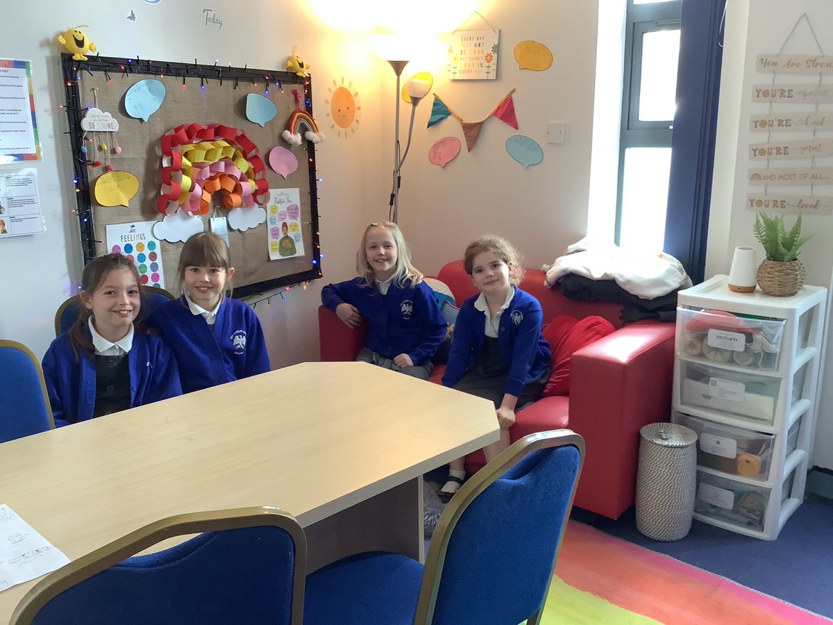 Our new Happiness Room is looking and feeling good! #schoolvalues