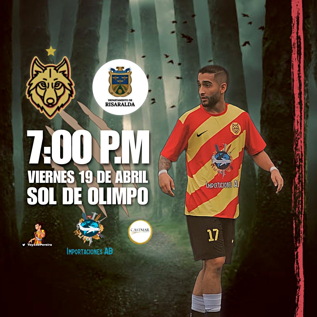 WolvpressFC's tweet photo. ¡LA GRAN CHANCE! Volvemos a las canchas con sueños por cumplir ¡Vamos Wolves! 🐺
🆚 Gobernación
🗓️ Viernes 19 de Abril
⏰ 7:00 P.M
🥅 Canchas Sol de Olimpo
#SomosWolves https://t.co/omqT07efLT