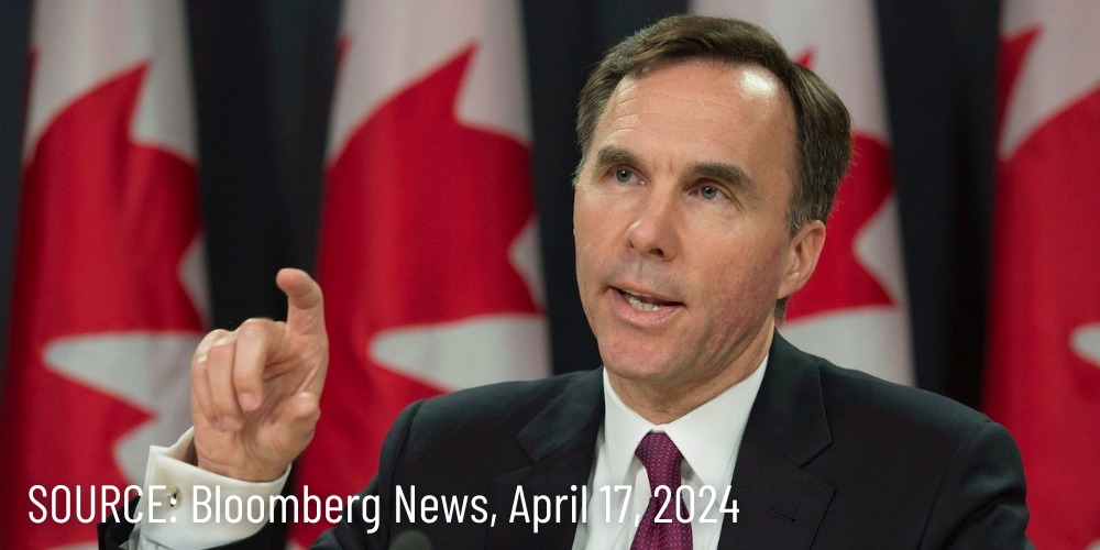 #BREAKING: Former Trudeau finance minister Bill Morneau SLAMS Trudeau's new budget, calling it 'very troubling' and saying that he 'resisted' capital gains tax hikes when he was in government.