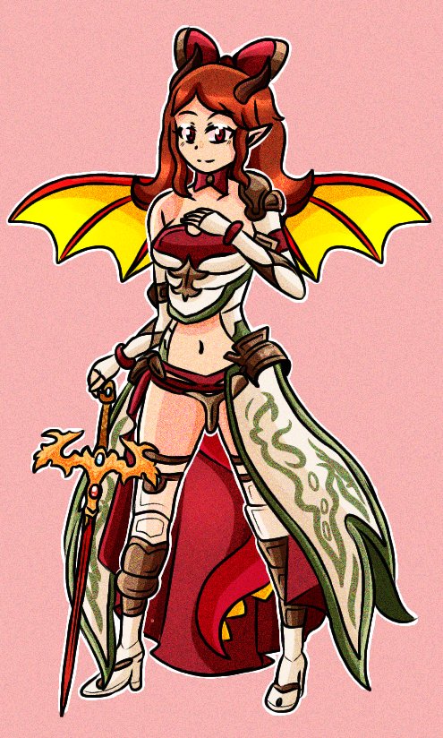 HuatayF's tweet photo. Comm drawing foe @FrostlichTheDK 
Thank you 😊 for asking me a comm 
#human #anime #humandragon #digitalartwork https://t.co/T6QssGUEQx