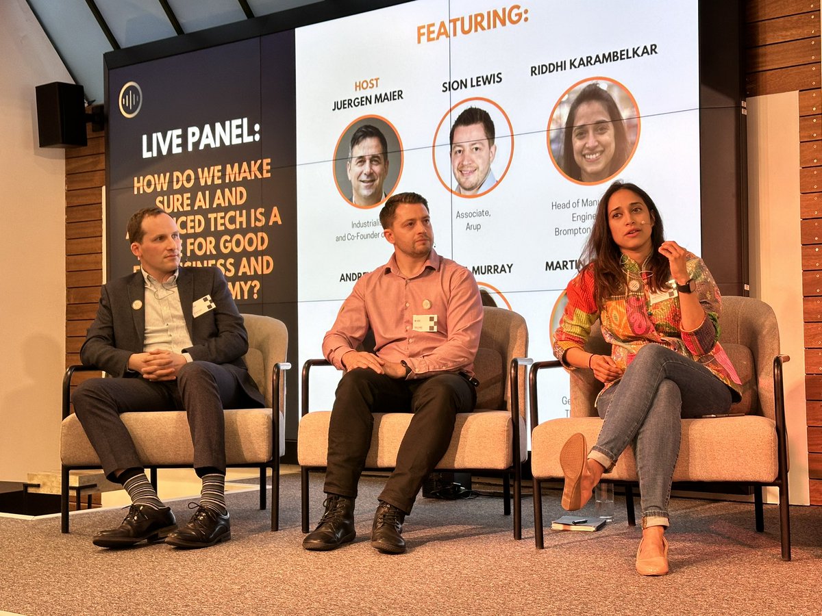 “If we do implement technology, we need to upskill people, not leave them behind.” A powerful point from vocL voice, Riddhi Karambelkar, on our live panel this evening on Tech and AI. #vocL #Tech #AI