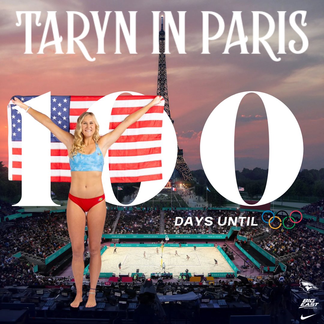 CreightonVB's tweet photo. 100 Days

The countdown begins for Creighton Volleyball Alum @tkloth10  who has already qualified as one of only two pairs who get to represent the red, white, and BLUE at the Summer Olympics in Paris!

#GoJays https://t.co/AQL2BHLT60