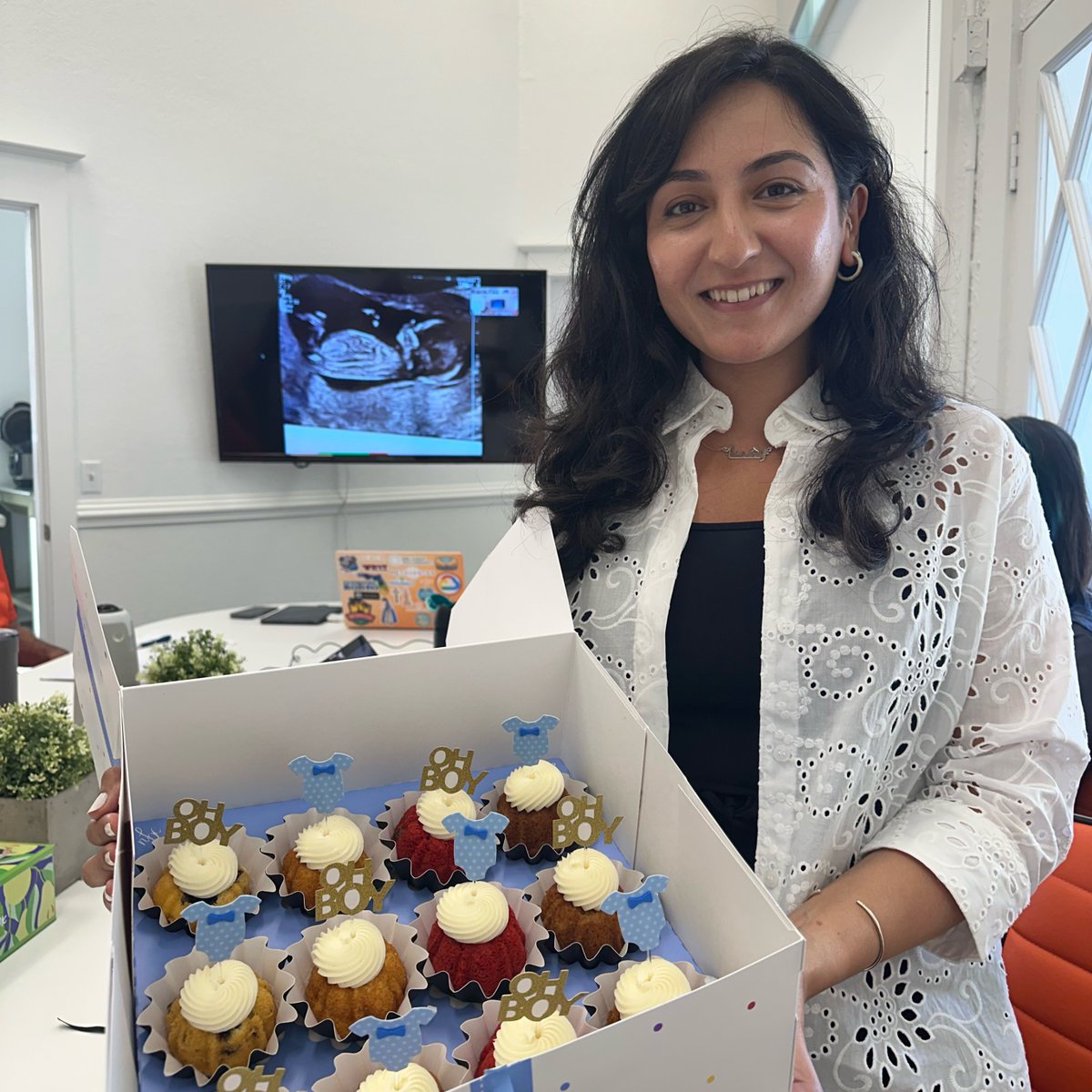 We have a new honorary Reacher joining the team! 👶💙 Congratulations to Ankit and Aashna, we're so excited to meet your baby boy later this year!