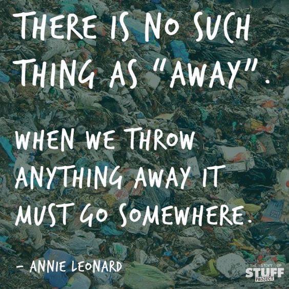 The illusion that there is an 'away' for our trash has resulted in an ocean filled with plastic and landfills as high as mountains. 

This #EarthMonth, we encourage you to remind people that the trashcan isn't an ending point; it's a starting point. #PlasticPollution