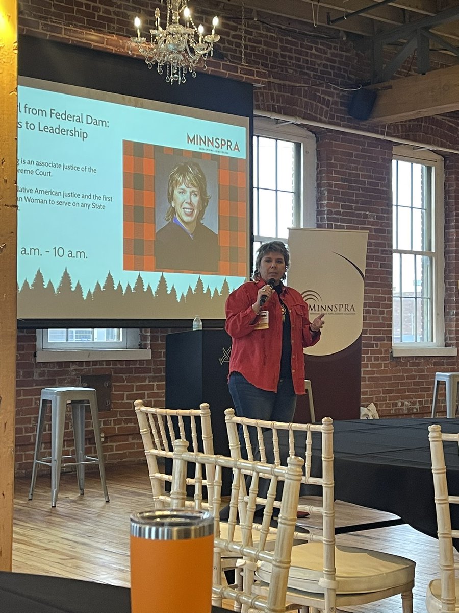 Kicking off #MinnSPRA2024 with the inspiring Justice Anne McKeig, Associate Justice of the Minnesota Supreme Court, as our keynote speaker! Looking forward to connecting with and learning alongside MN's best #schoolprpros!

#MinnSPRA2024 #schoolpr