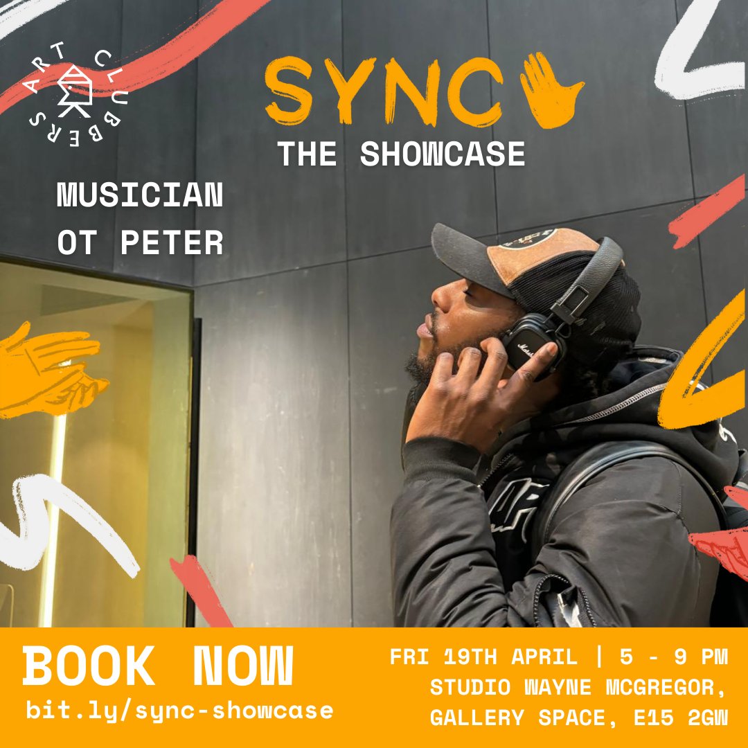 🎵SYNC SHOWCASE MUSIC🎵 Come down to see @ot.peter and @joshhawkinsguitar perform live at the SYNC Creatives Showcase at Studio Wanye McGregor!! Check out their work for a sneak peak on whats to come! FRIDAY 19TH APRIL 5 - 9PM Book your FREE place now! Link in the bio!