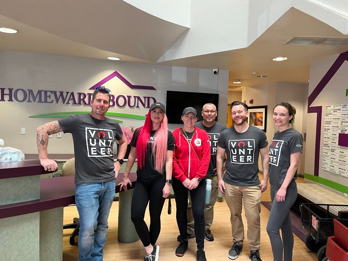 Thank you to our @RocketCompanies team members in #Phoenix for #volunteering with @HomewardBoundAZ! Your efforts support our shared mission to help everyone home.