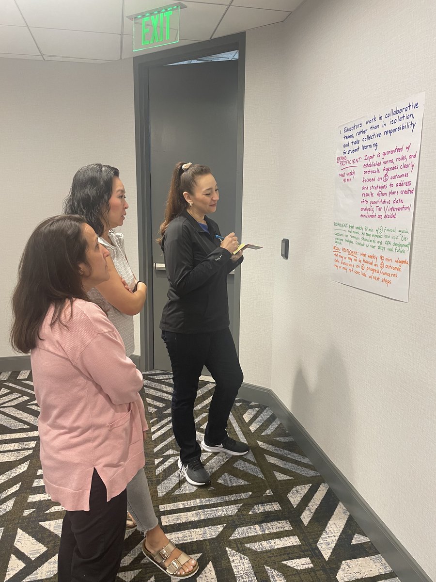 PierceECPandas's tweet photo. OMG! We had such an amazing learning time at the Amplify Your Impact: Coaching Collaborative Teams in PLCs at Work conference. Our campus is ready for #NextLevelPLC. https://t.co/qVmlnSuTn8