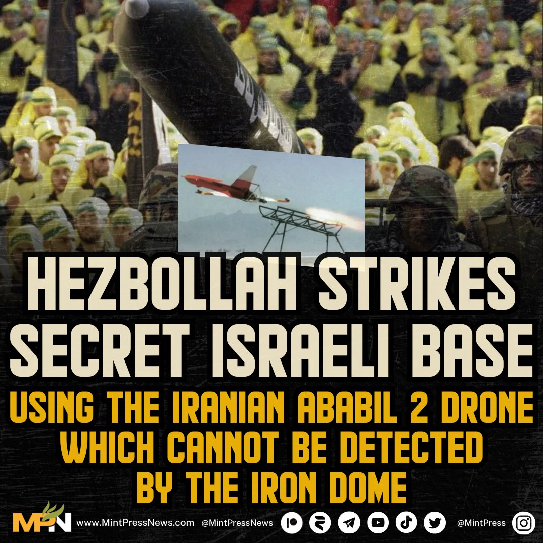 The Islamic resistance group Hezbollah launched the Iranian Ababil 2 suicide drones, targeting an Israeli intelligence command centre in the Arab al-Aramsha settlement in occupied Palestine. The drones were undetected by the Iron Dome defence system, and at least 13 Israeli…