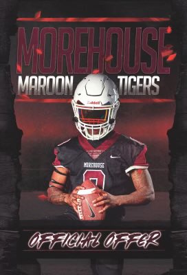#AGTG Blessed to receive an offer from Morehouse college!! @CoachEdDudley63 @CoachBrandonT @NEGARecruits @RecruitGeorgia @MorehouseFB