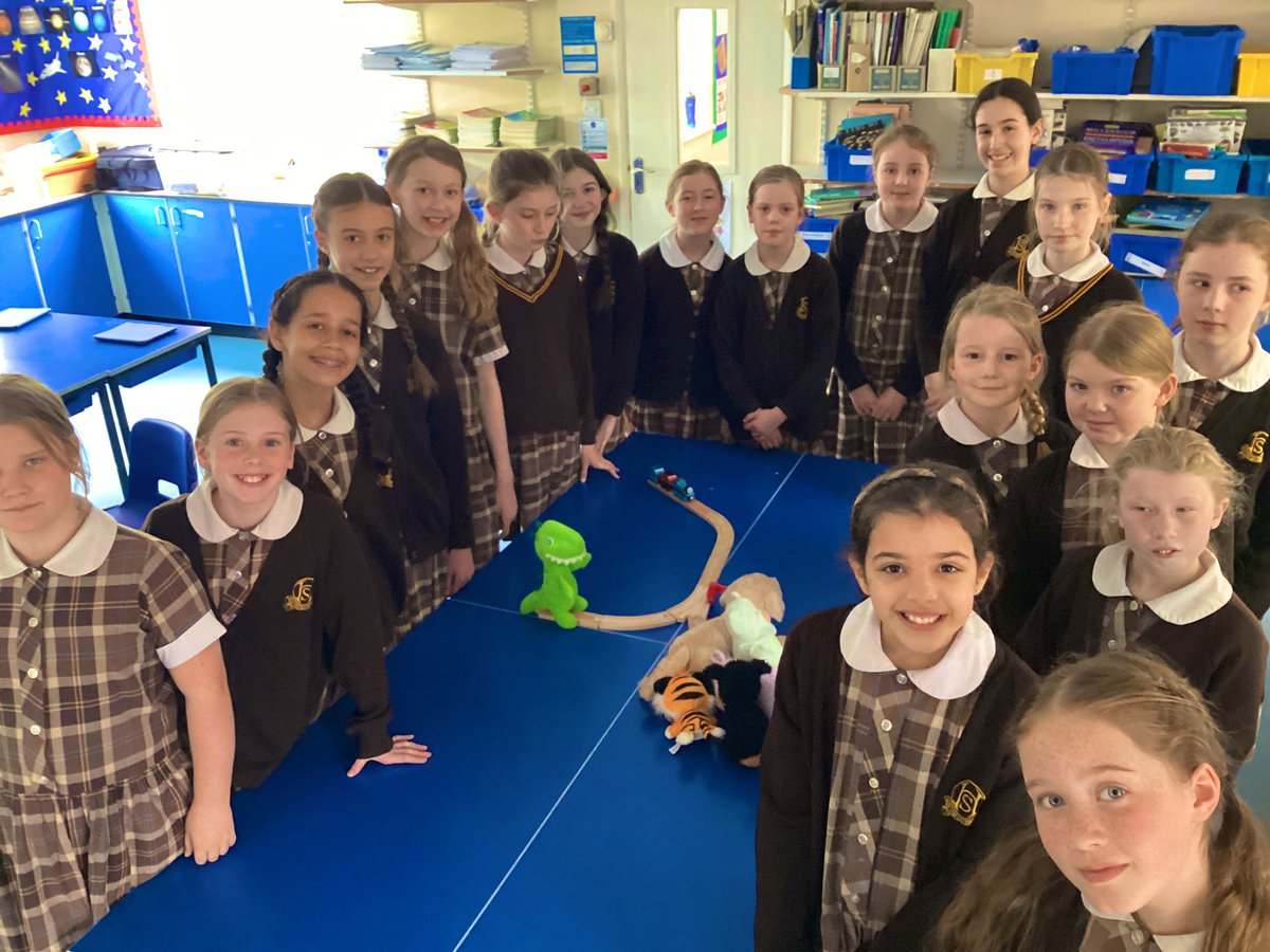 StHilarysRSPhil's tweet photo. Year 6 recreated #TheTrolleyProblem in #Philosophy using model railway and soft toys. They shared their ideas about making a choice when there is no good choice. @StHilarysSchool @philosophyteach @biannacardinale @little_chatters @TaffTykeC @TeachP4C @philos_backpack @filocri_P4C https://t.co/0clbEV6kYP