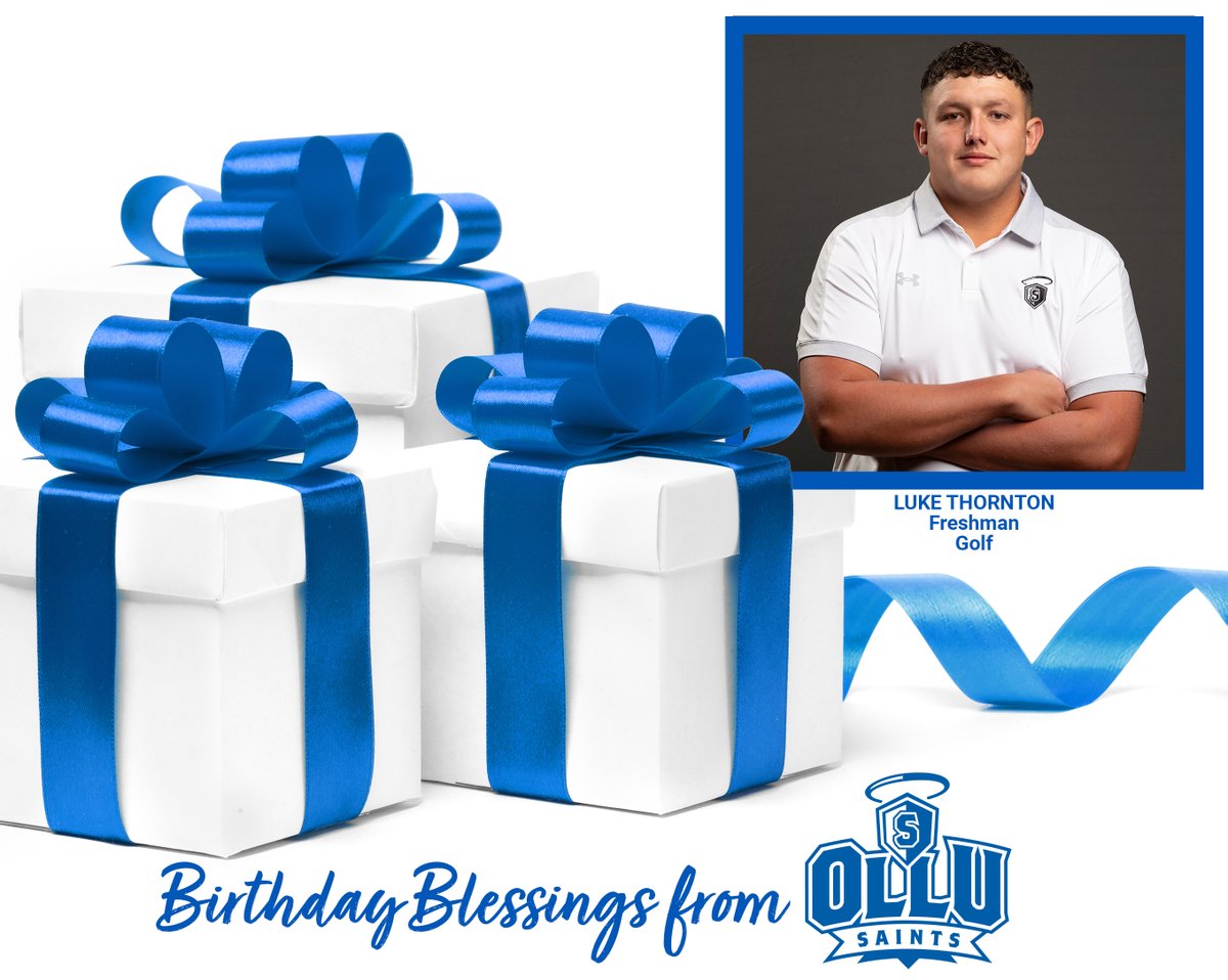 #SaintsBirthdayBlessings: Birthday blessings to #OLLUGolf's Luke Thornton.