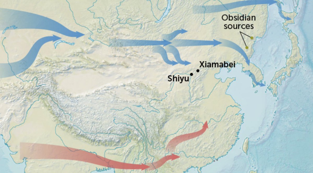 MDPetraglia's tweet photo. In-depth review of our work in #China by @BruceBower on the #IUP site of Shiyu published in @natureEcoEvo and the remarkable site of Xiamabei in @Nature, with an extraordinary set of cultural innovations. More to come on #Homosapiens in China! #IVPP https://t.co/joGsFidQCx https://t.co/X1DEqmwRtK