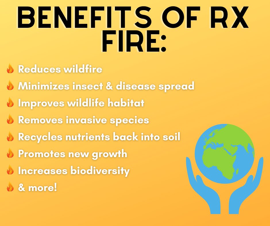 Happy #EarthDay! #RxFire is #GoodFire and good for the planet!