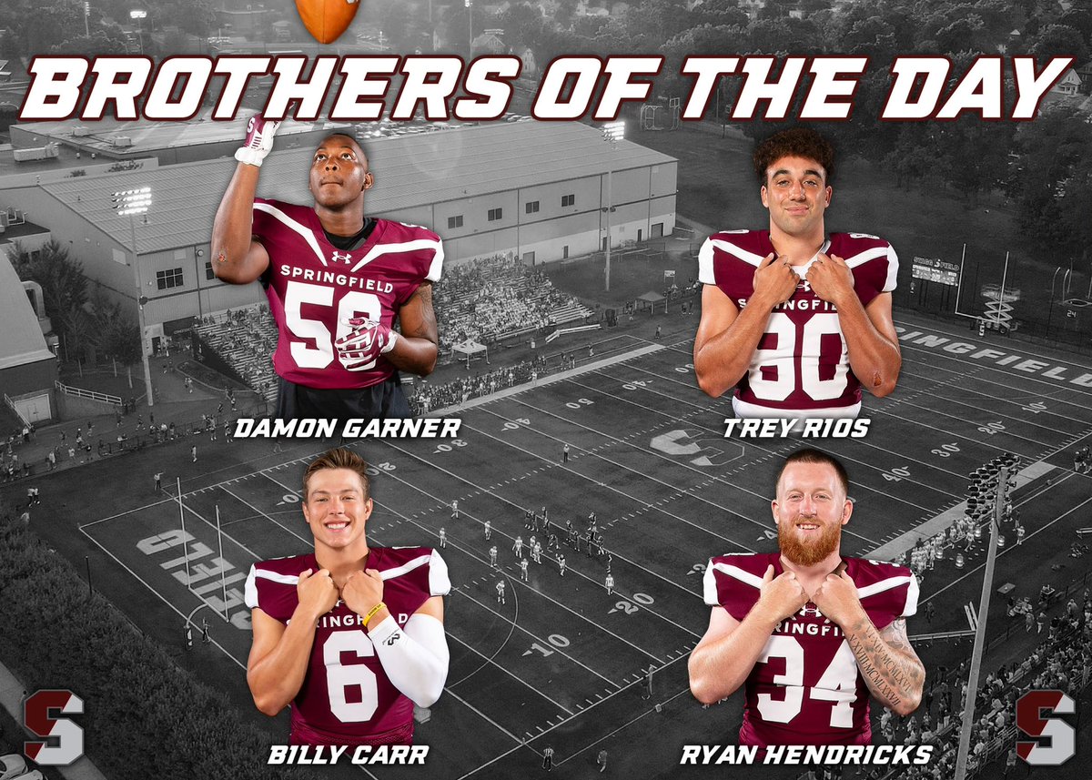 Congratulations to Aiden, Tyler, Craig, Johnell, Damon, Trey, Billy, and Henny for EARNING Brothers of The Day for our final two practices of the Spring‼️ These guys played with great attitude and effort and set the tone for the next phase for TEAM 134‼️🔻 #BOTD #LTBR