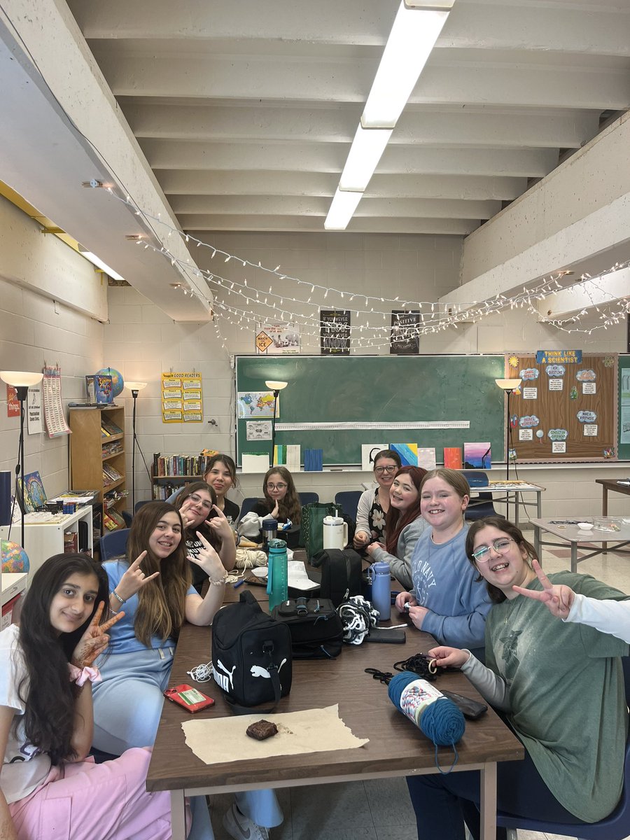 Girls Club is a place to hang out, get educated, have fun in a safe space, or in this case… crochet some scrunchies! 🎀 #pchs #pfdscomm #pcpride #lbpsb