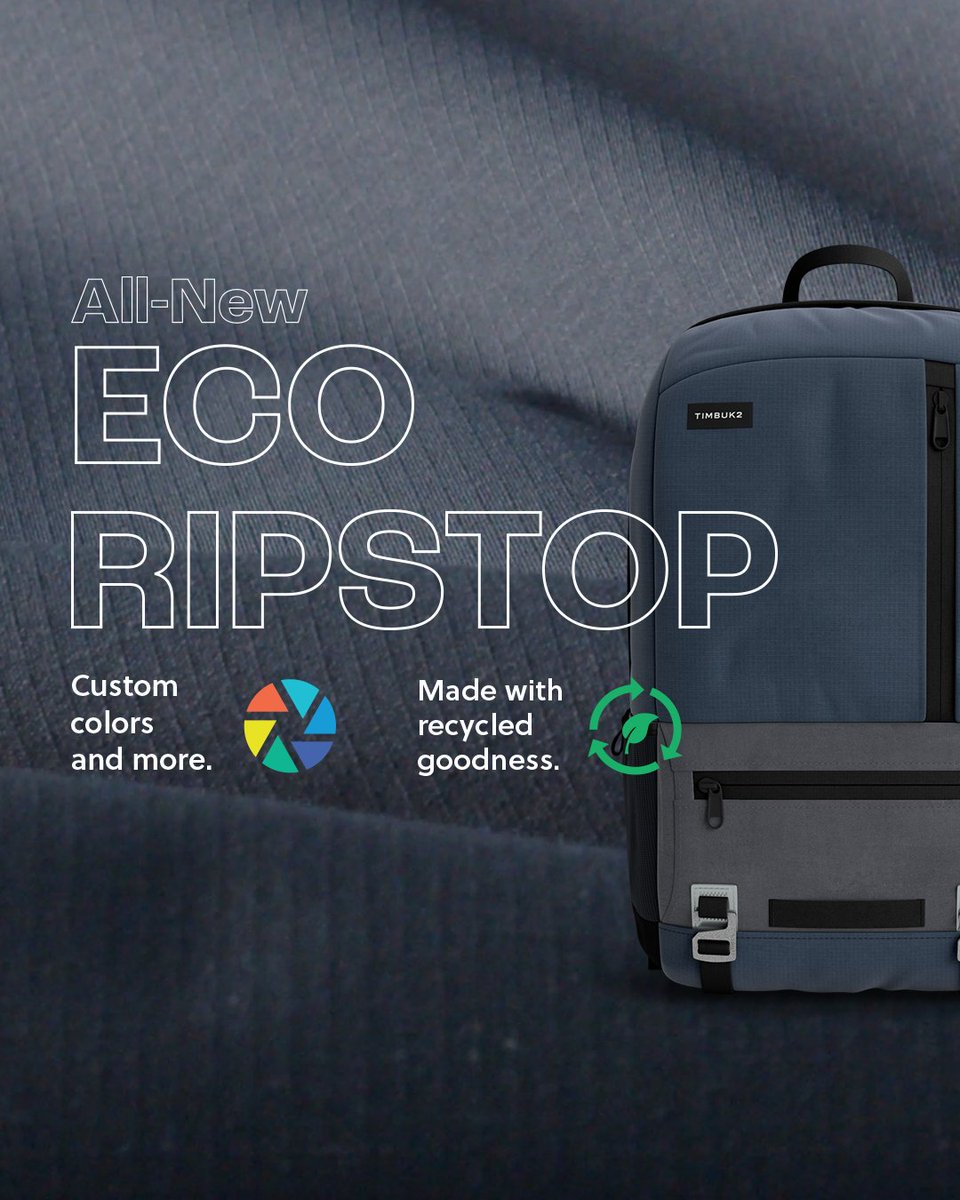 Made for wear — not tear. Our all-new Eco Ripstop is water-resistant, lightweight, and durable, so you’re ready for your next adventure. Rock this rip-reducing fabric in Granite. 🧗

Shop our Eco Ripstop Bags: bit.ly/4aRh5nu