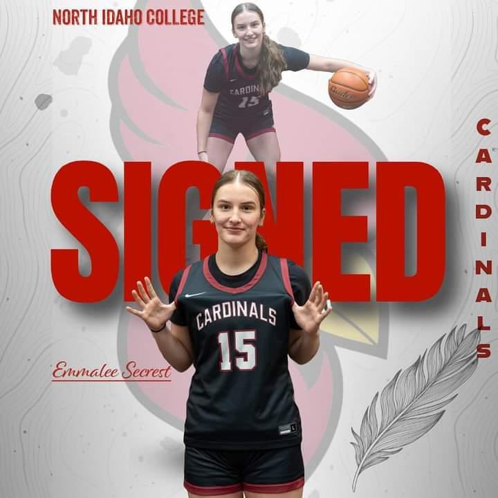 Congratulations to Emmalee Secrest on her commitment to North Idaho College. #NWAMOB #FBCNWAlliance #FBCStrong