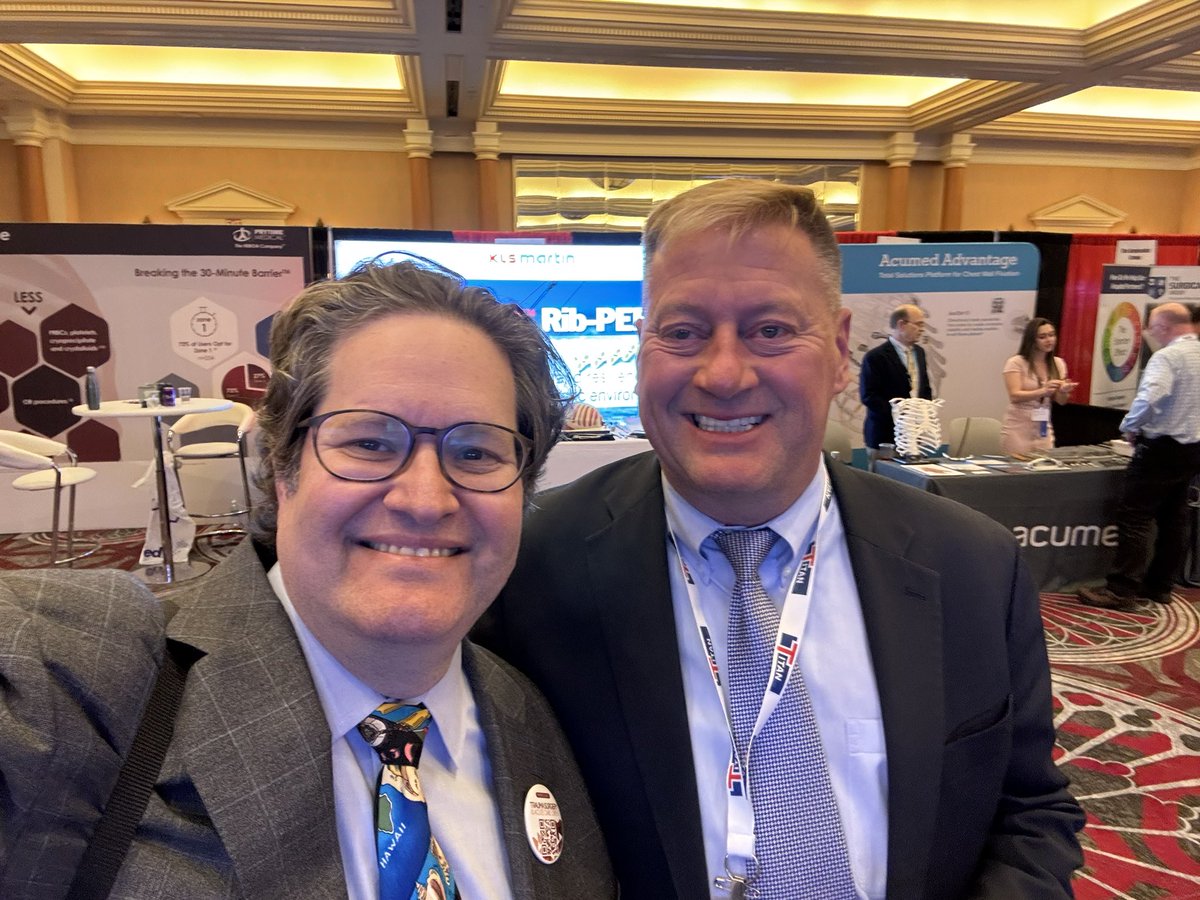 Always love catching up with other @EAST_TRAUMA Past-Presidents #TCCACS2024 #TCCACS24 @bernardtrauma @DrJtrauma @kurektrauma